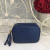 Bolso color azul marino para personalizar con bordados en Laredo