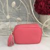 Bolso color rosa para personalizar con iniciales en Laredo