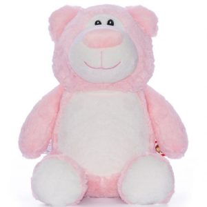 Oso rosa de peluche en Santander